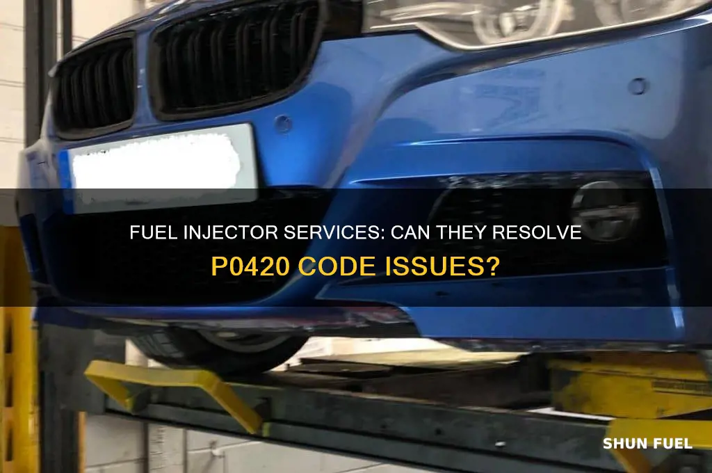 can a fuel injector services fix a p0420 code
