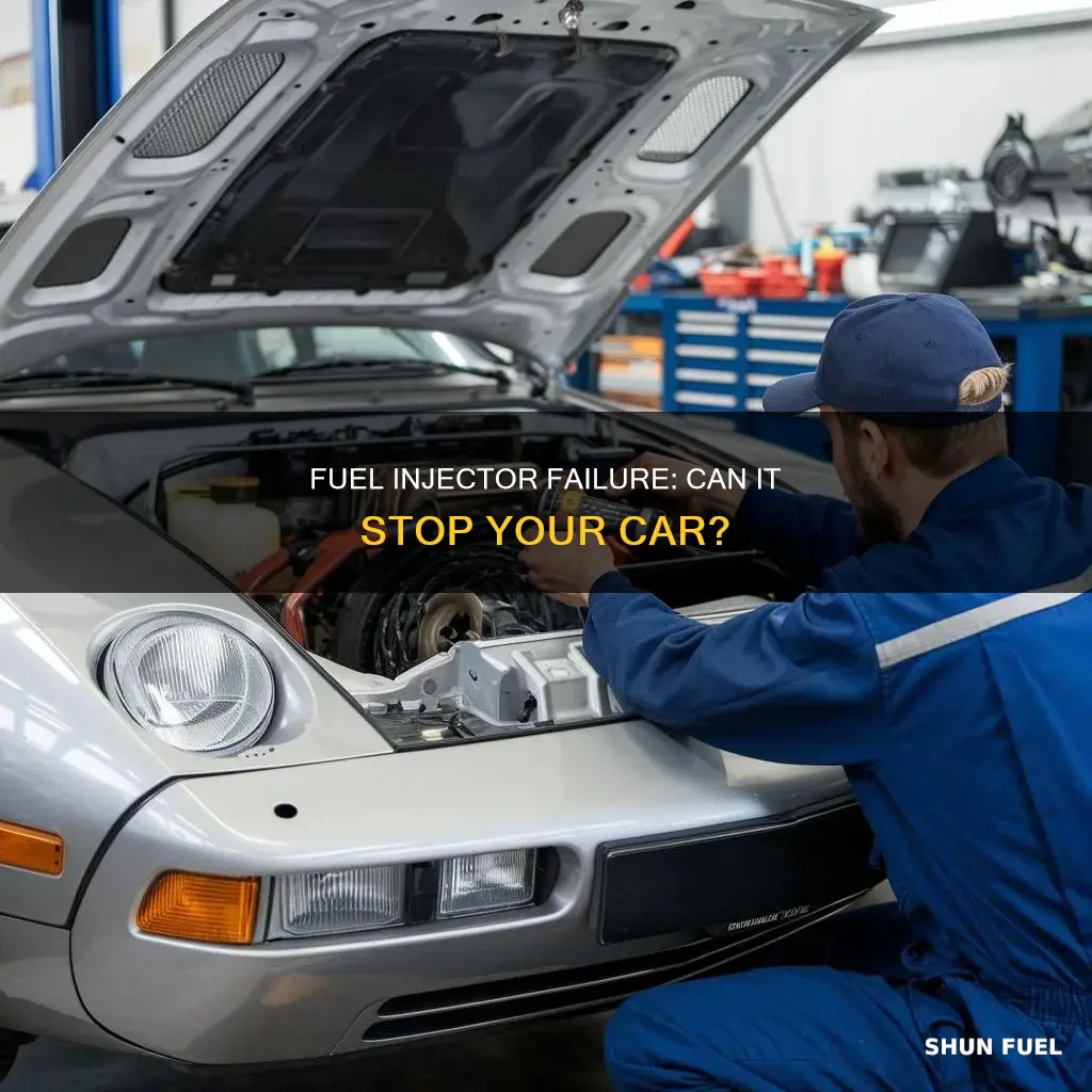 can a fuel injector stop a car from starting
