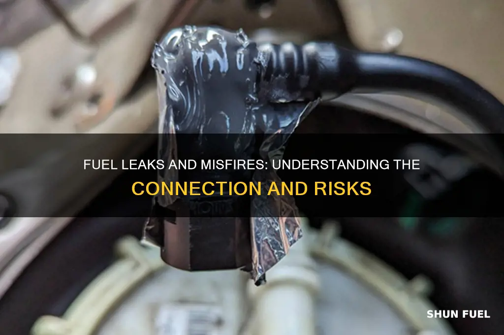 can a fuel leak cause a misfire