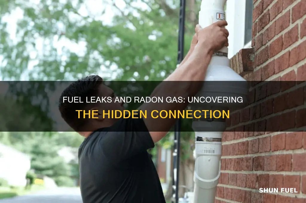 can a fuel leak cause radon gas