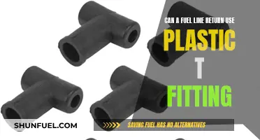 Can Fuel Line Returns Use Plastic T-Fittings? Expert Insights Revealed