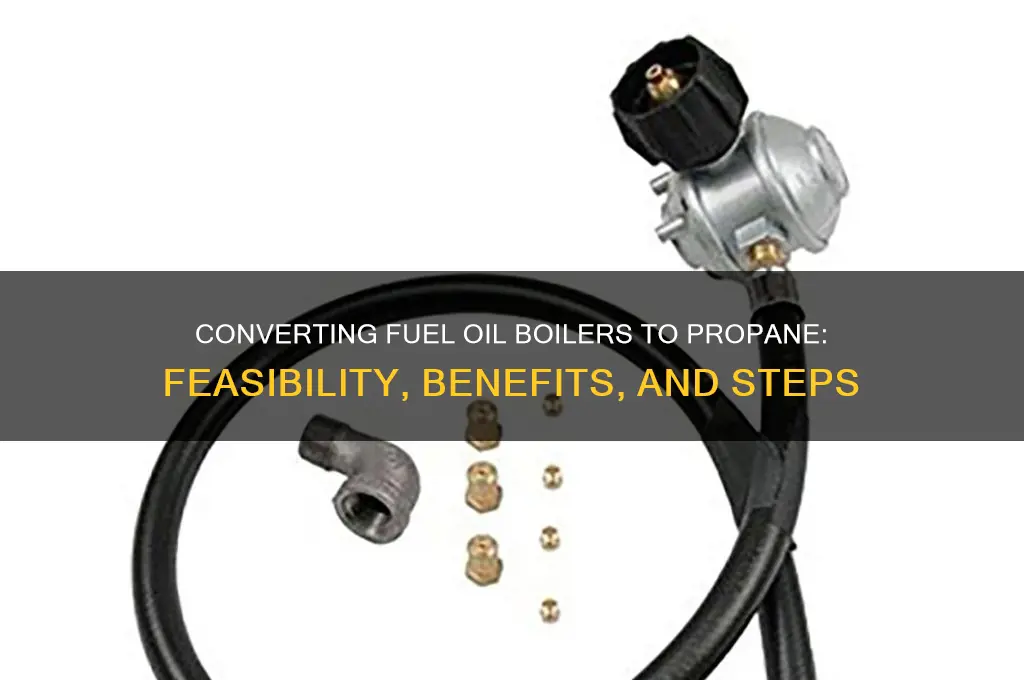 can a fuel oil boiler be converted to propane