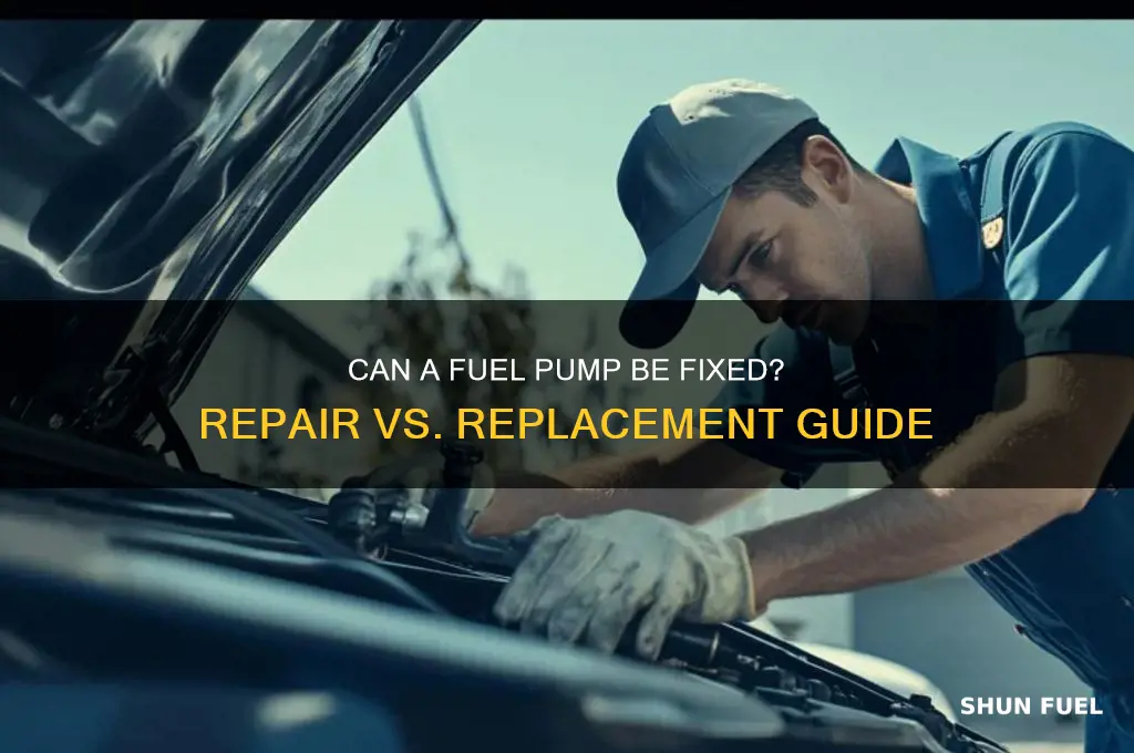can a fuel pump be fixed