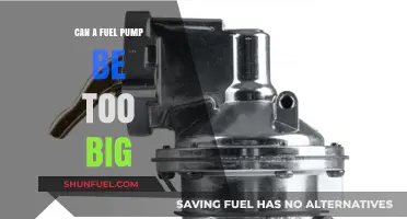 Is Your Fuel Pump Oversized? Potential Risks and Performance Impacts
