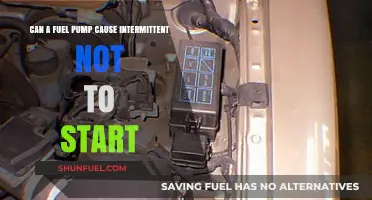 Can a Faulty Fuel Pump Cause Intermittent Starting Issues?