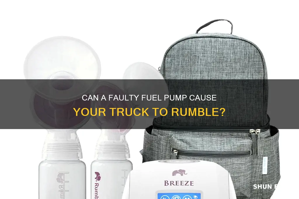 can a fuel pump cause truck to rumble