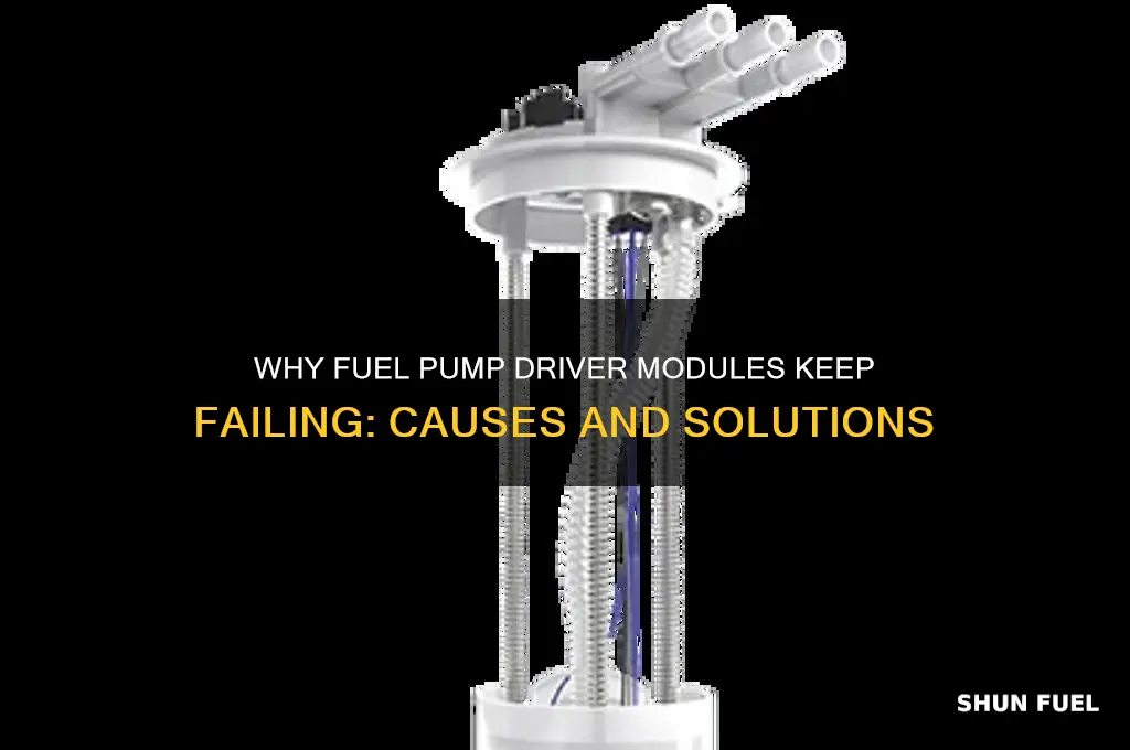 can a fuel pump driver module continue to blow