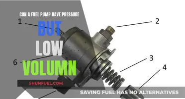 Fuel Pump Pressure: Low Volume, What's Wrong?