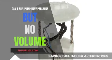 Fuel Pump Pressure Without Volume: What's the Issue?