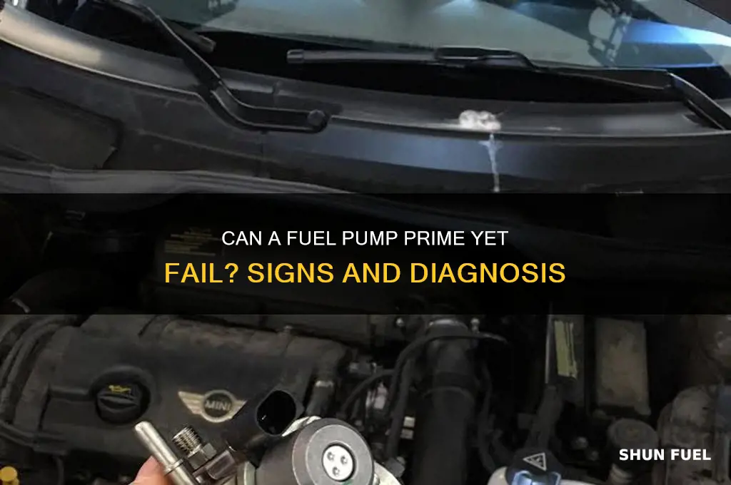 can a fuel pump prime and still be bad
