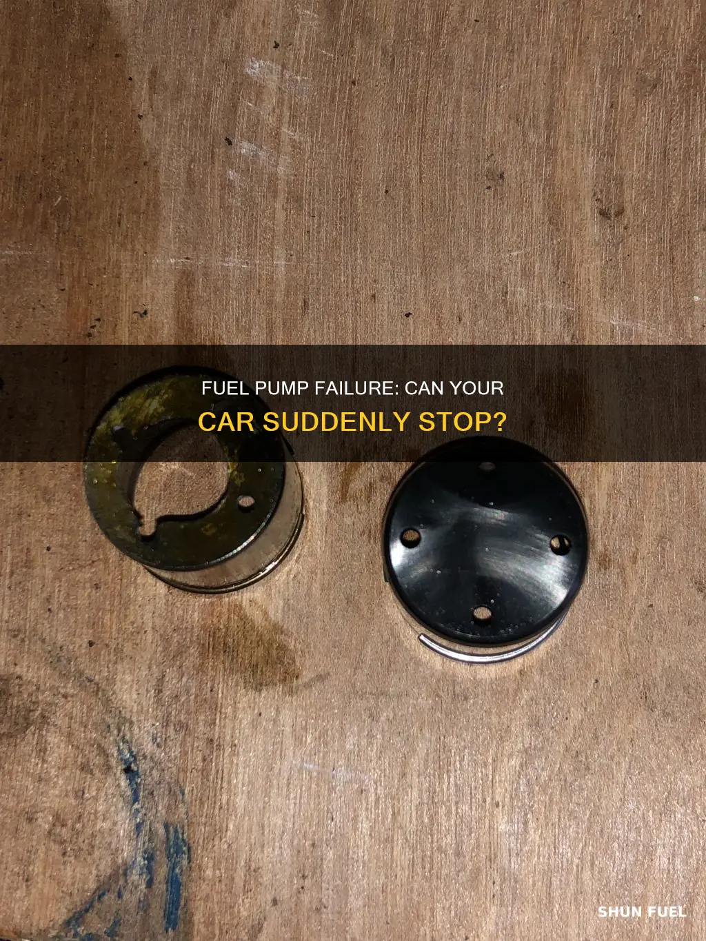 can a fuel pump quit while car in motion