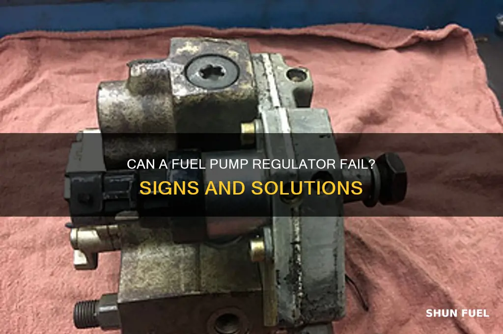 can a fuel pump regulator go bad