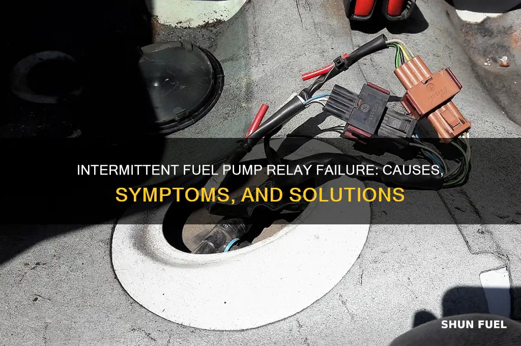 can a fuel pump relay fail intermittently