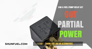 Partial Power Issues: Can a Fuel Pump Relay Be the Culprit?
