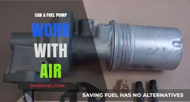 Can Fuel Pumps Operate Efficiently with Air in the System?