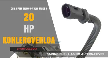 Can a Faulty Fuel Solenoid Valve Overload a 20 HP Kohler Engine?