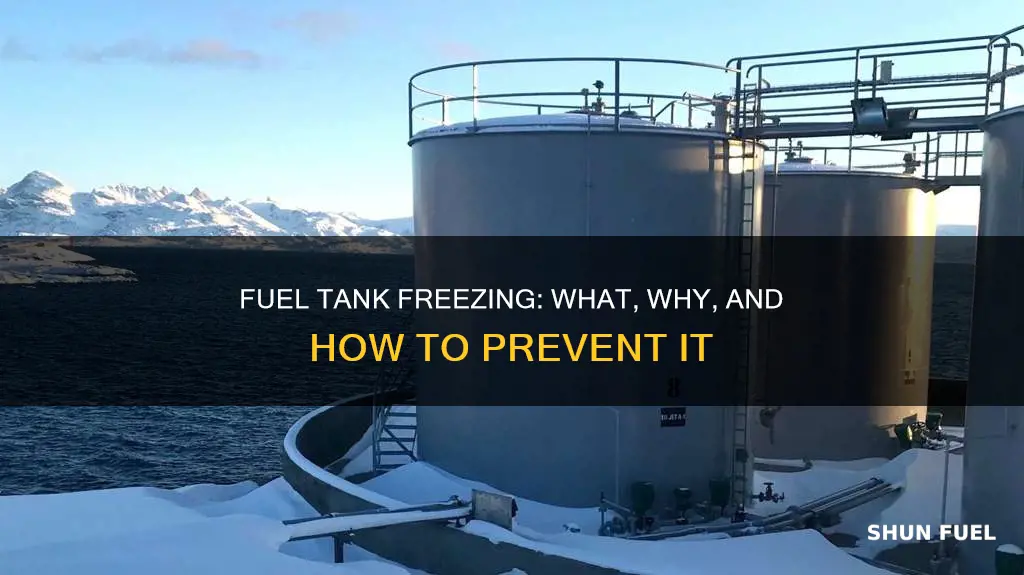can a fuel tank freeze