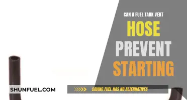 Fuel Tank Vent Hose: A Simple Start Prevention