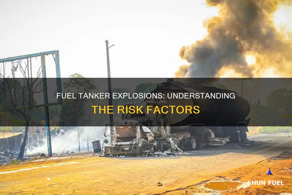 can a fuel tanker explode