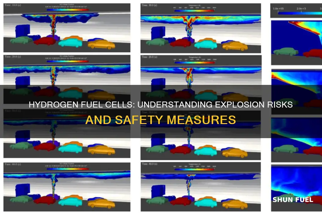 can a hydrogen fuel cell blow up