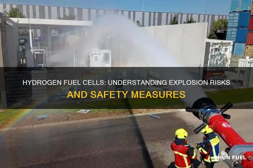 can a hydrogen fuel cell explode