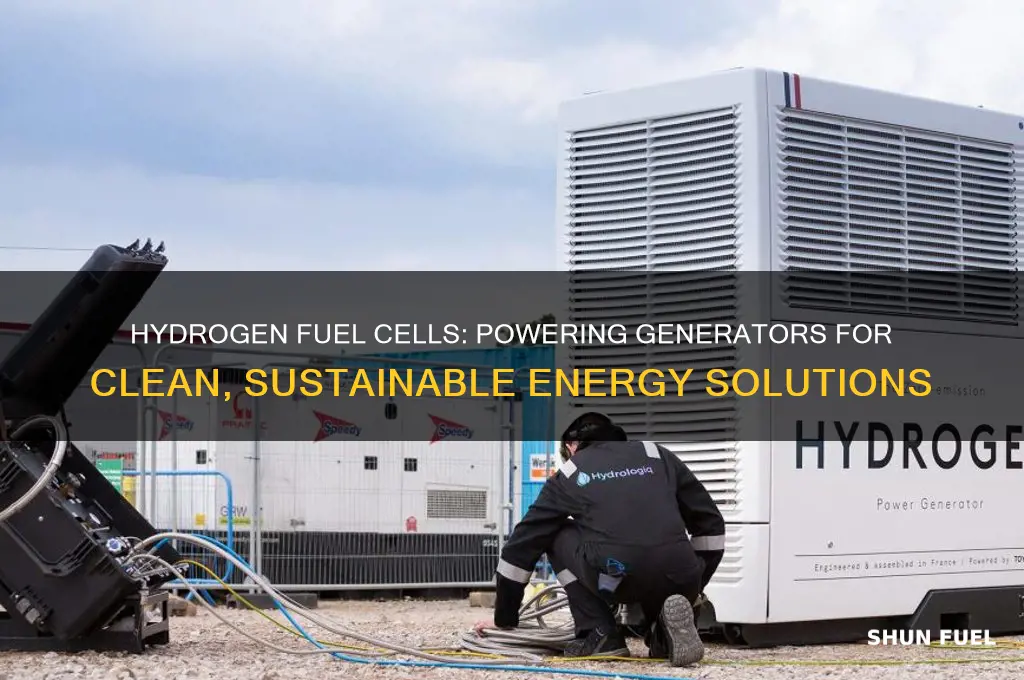 can a hydrogen fuel cell power a generator