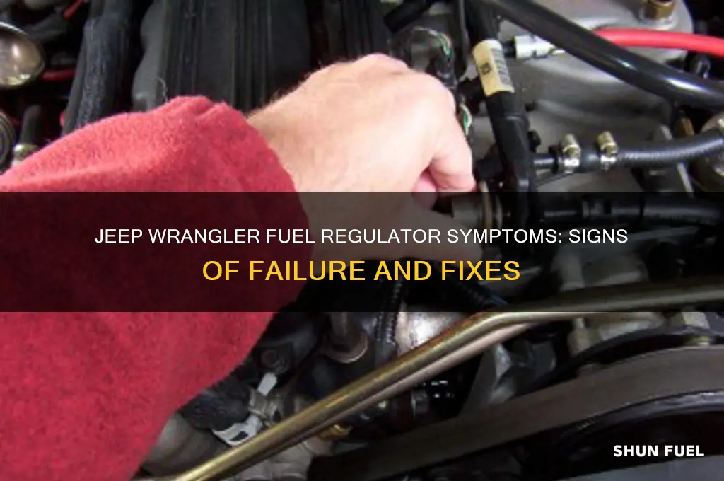 can a jeep wrangler fuel regulator symptoms