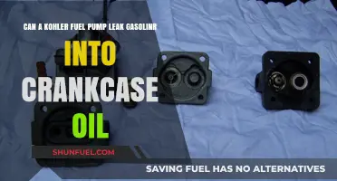 Kohler Fuel Pump Leaking Gasoline into Crankcase Oil: Causes and Fixes