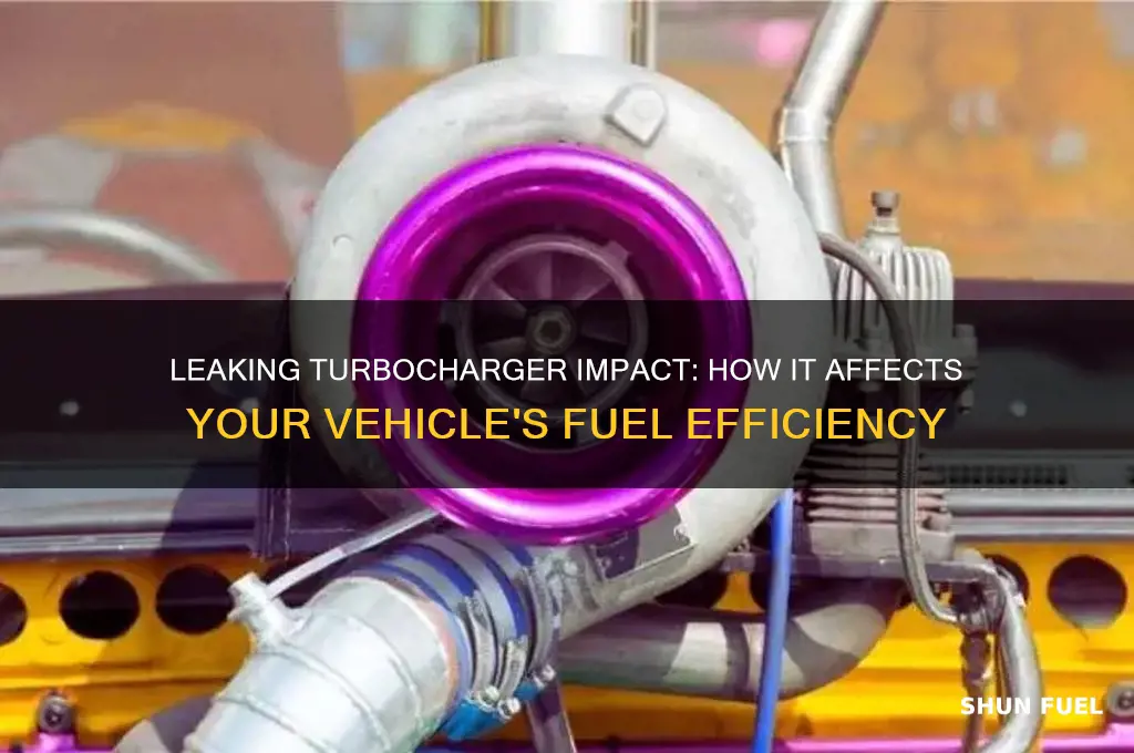 can a leaking turbo affect fuel consumption