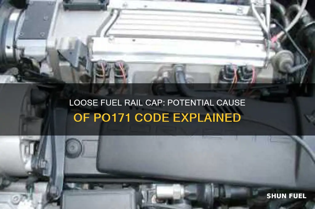 can a loose fuel rail cap cause po171