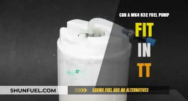 Will an MK4 R32 Fuel Pump Fit in an Audi TT?