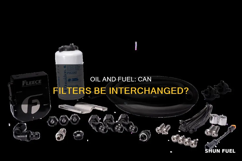 can a oil filter be used to filter fuel