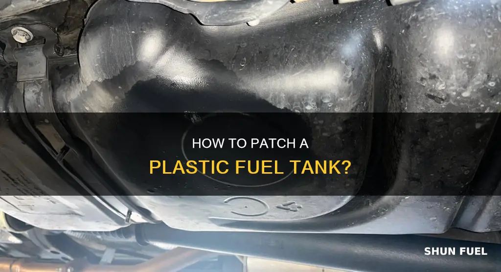 can a plastic fuel tank be patched