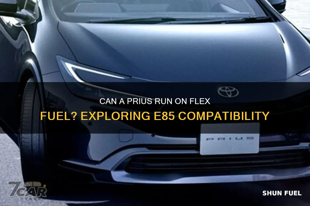can a prius use flex fuel