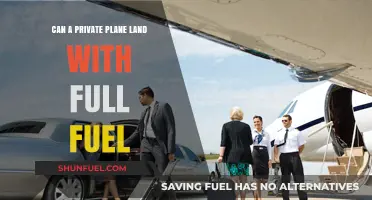 Can Private Planes Land Safely with Full Fuel Tanks?