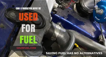 Can Radiator Hoses Safely Handle Fuel in Vehicles?