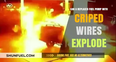 Explosive Hazard: Fuel Pump Wires' Role in Engine Catastrophe