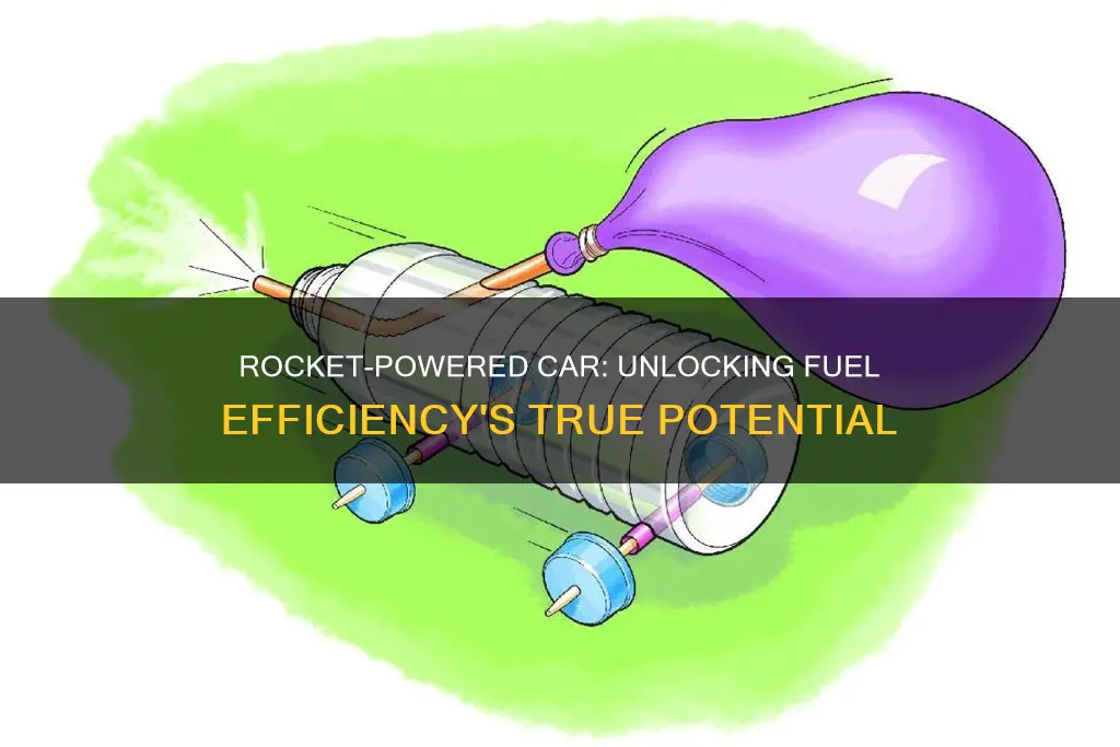 can a rocket power a car with fuel efficiency