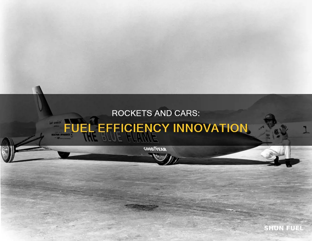 can a rocket power a car with fuel efficiency