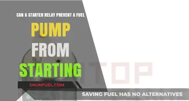 Can a Faulty Starter Relay Stop Your Fuel Pump from Starting?