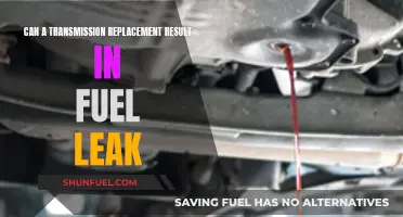 Transmission Replacement: A Fuel Leak Consequence?