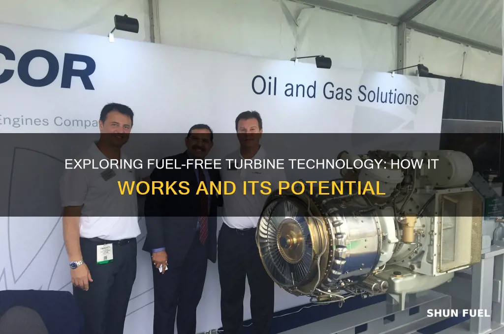 can a turbine work without fuel