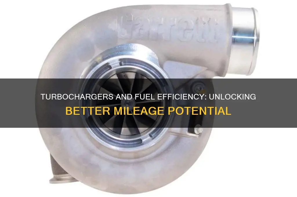 can a turbo boost fuel economy