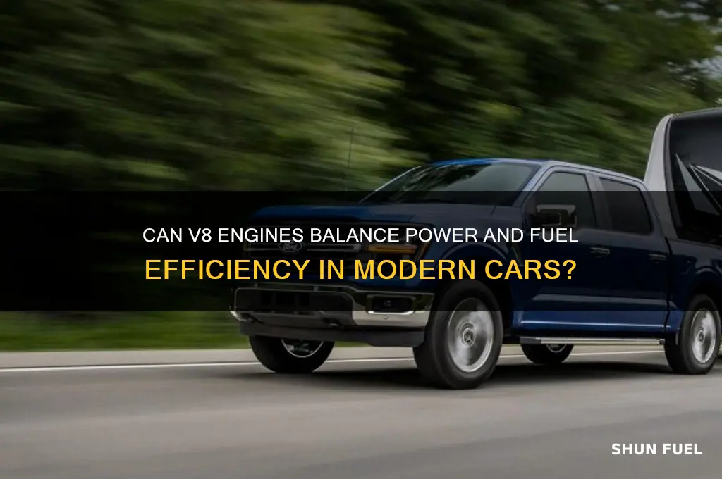 can a v8 be fuel efficient