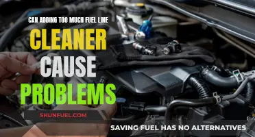 Fuel Line Cleaner Overload: When More Isn't Always Better