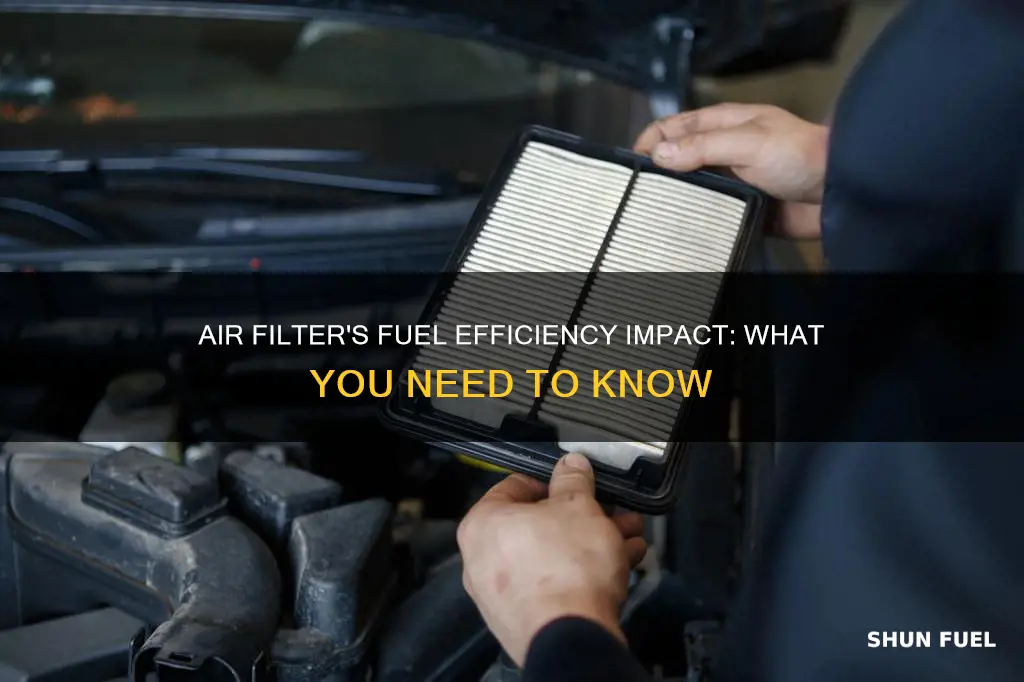 can air filter affect fuel consumption