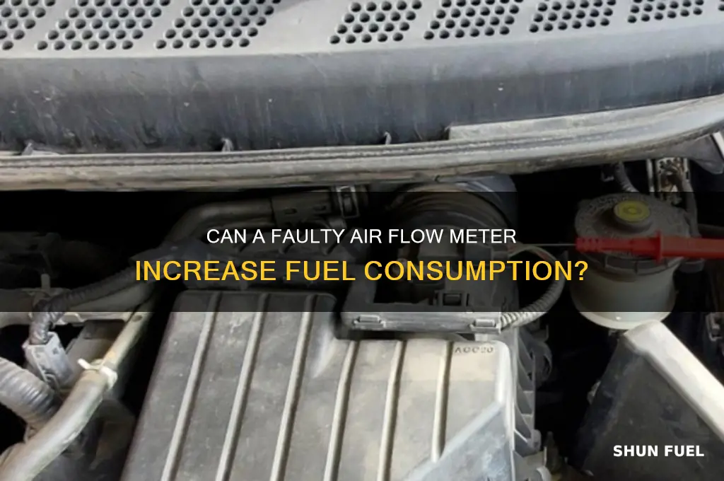 can air flow meter cause fuel consumption