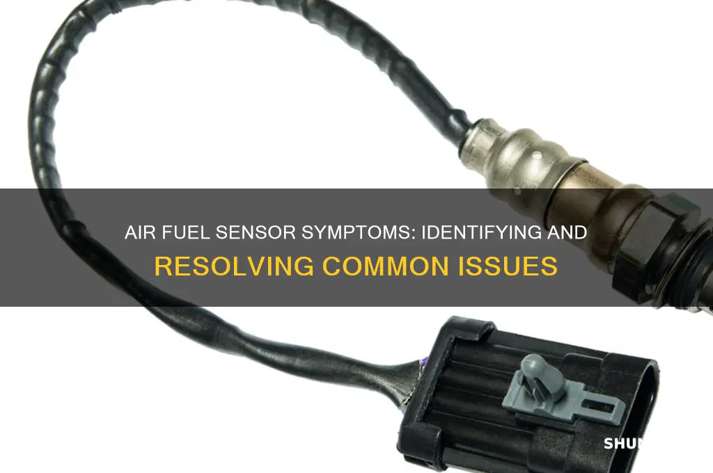can air fuel sensor symptoms