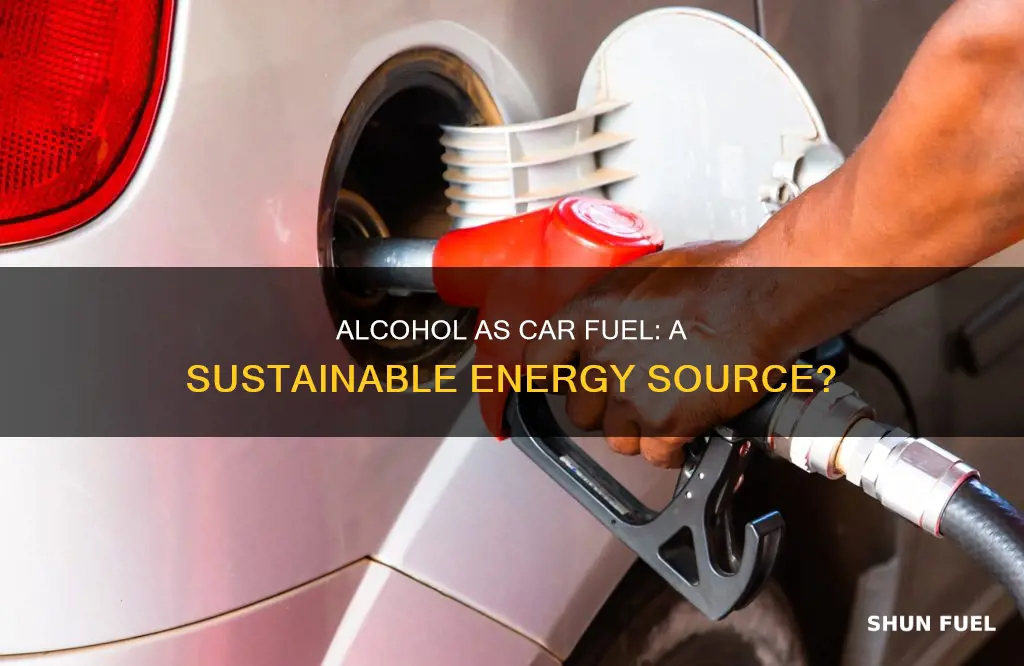 can alcohol be used as fuel for cars