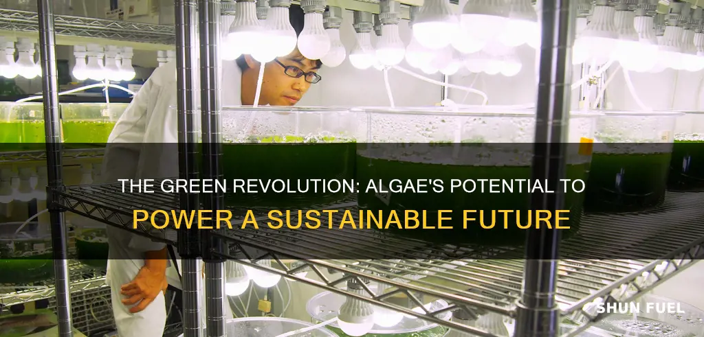 can algae replace fossil fuels